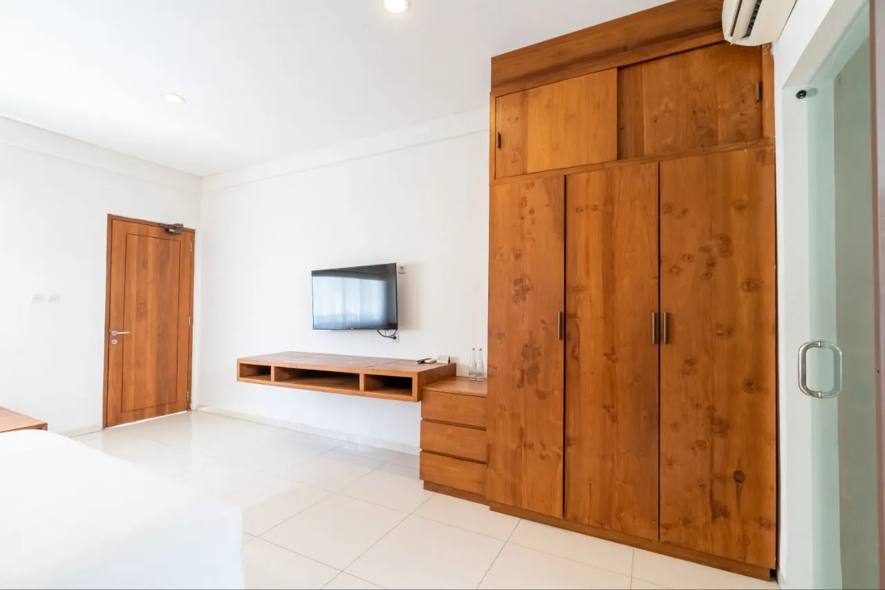 Teak Wardrobe and TV Console